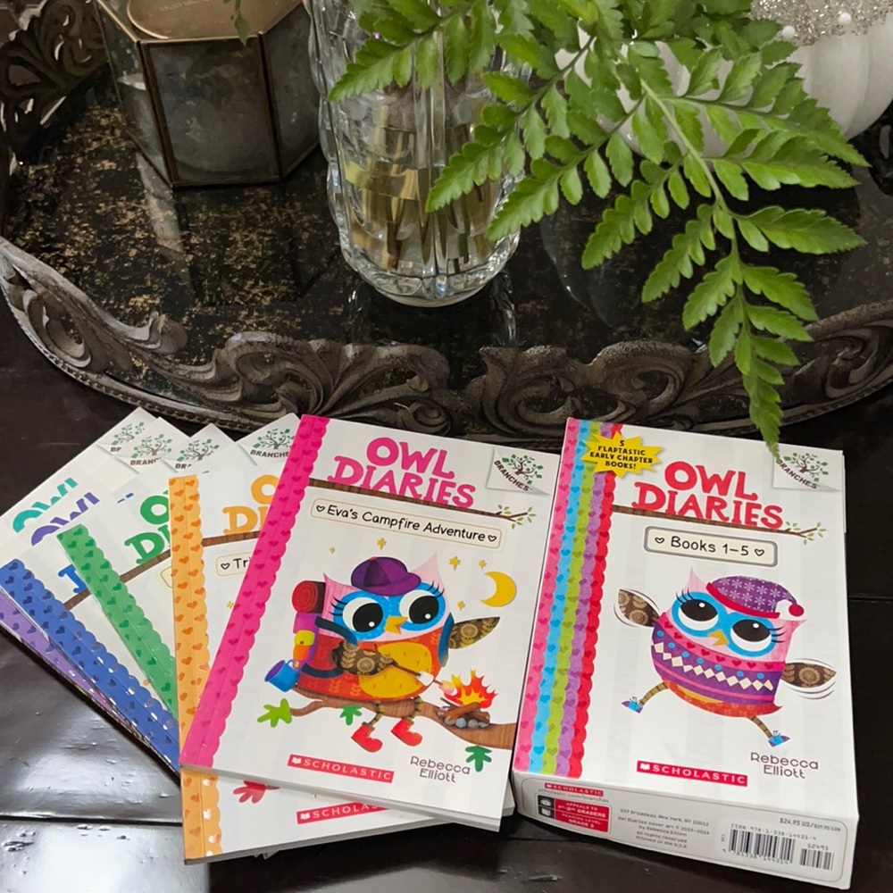 EUC LIKE NEW OWL DIARIES BOX SET